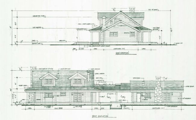 Two-story proposed log home with horse stable & tack room on level lot in Victor, ID near Jackson Hole, WY