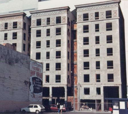 55 Fifth St in San Francisco seismic rehabilitation underway